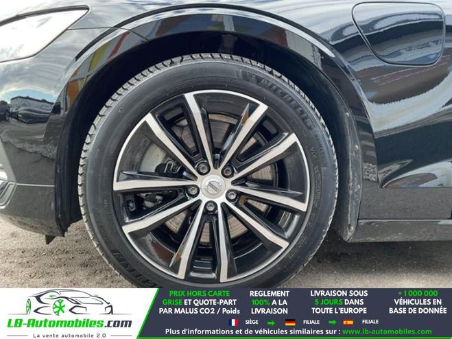 Volvo V60 T6 AWD Hybride Rechargeable 253 ch + 145 Noir de 2022
