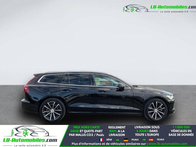 Volvo V60 T6 AWD Hybride Rechargeable 253 ch + 145 Noir de 2022