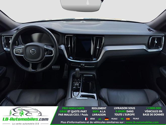Volvo V60 T6 AWD Hybride Rechargeable 253 ch + 145 Gris M�tallique de 2022