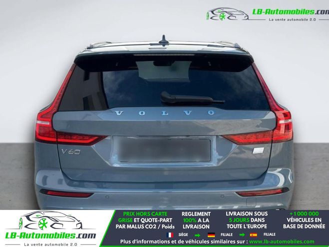 Volvo V60 T6 AWD Hybride Rechargeable 253 ch + 145 Gris M�tallique de 2022