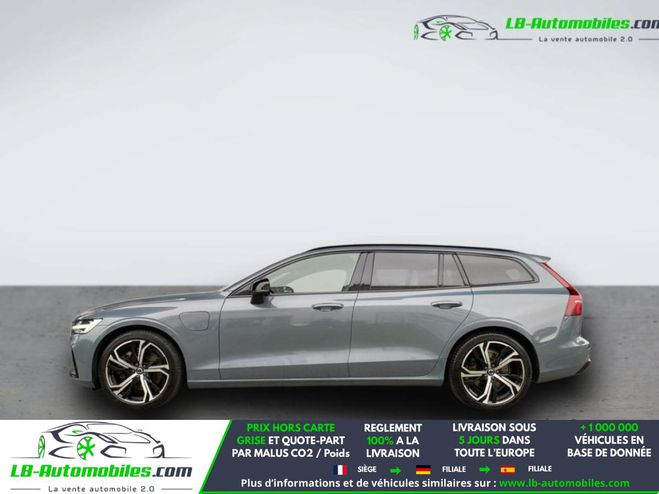 Volvo V60 T8 AWD 310 ch + 145 ch BVA Gris M�tallique de 2023