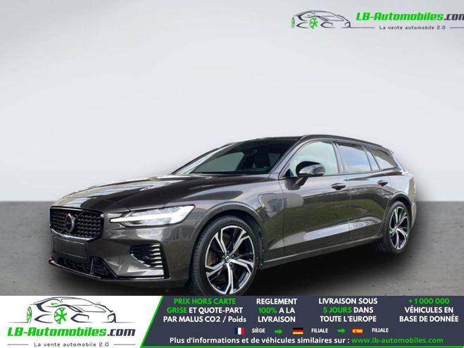Volvo V60 T8 AWD 310 ch + 145 ch BVA Gris M�tallique de 2022