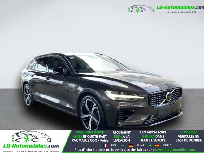 Volvo V60 T8 AWD 310 ch + 145 ch BVA Gris M�tallique de 2022
