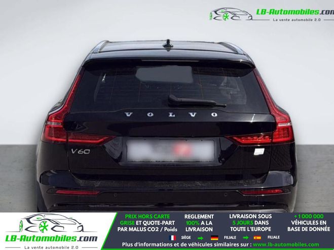 Volvo V60 T6 AWD Hybride Rechargeable 253 ch + 145 Noir de 2022
