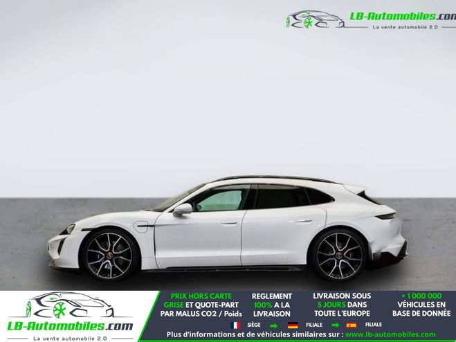 Porsche Taycan 4 476 ch 5 Places Blanc M�tallique de 2023