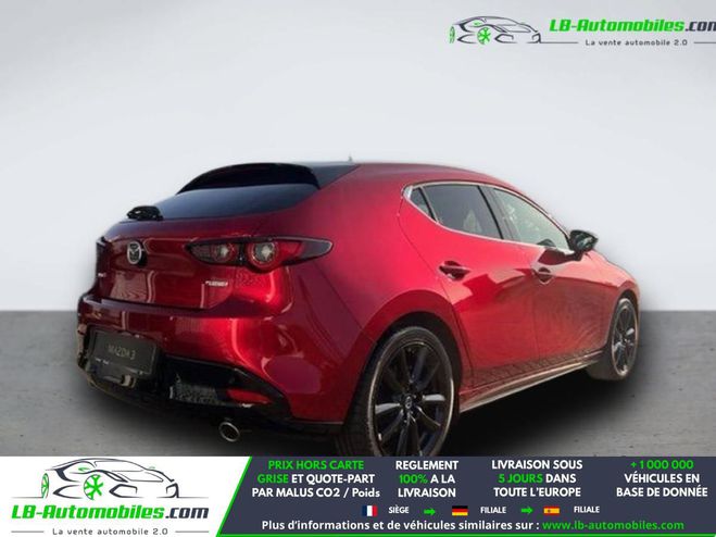Mazda 3 2.0L e-SKYACTIV-G M Hybrid 150 ch BVM Rouge M�tallique de 2022