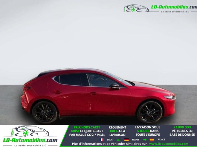 Mazda 3 2.0L e-SKYACTIV-G M Hybrid 150 ch BVM Rouge M�tallique de 2022