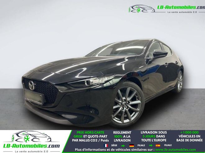 Mazda 3 2.0L SKYACTIV-G M Hybrid 122 ch BVA Noir M�tallique de 2022