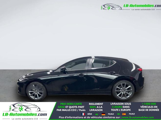 Mazda 3 2.0L SKYACTIV-G M Hybrid 122 ch BVA Noir M�tallique de 2022