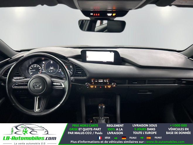 Mazda 3 2.0L SKYACTIV-G M Hybrid 122 ch BVA Noir M�tallique de 2022