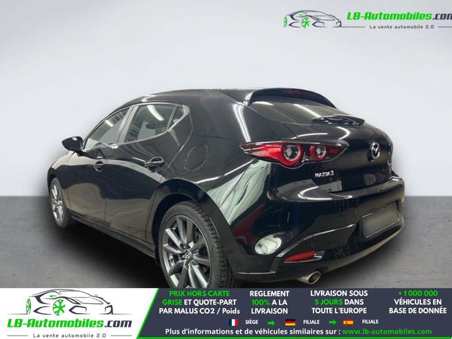 Mazda 3 2.0L SKYACTIV-G M Hybrid 122 ch BVA Noir M�tallique de 2022