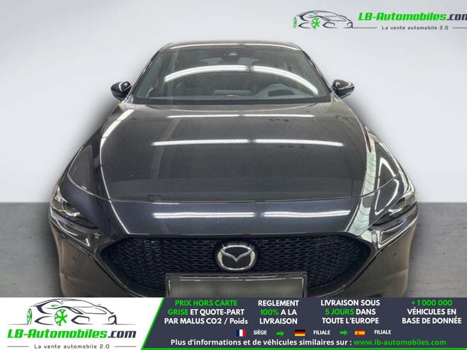 Mazda 3 2.0L SKYACTIV-G M Hybrid 122 ch BVA Noir M�tallique de 2022