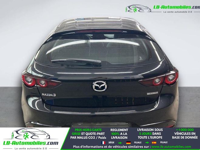 Mazda 3 2.0L SKYACTIV-G M Hybrid 122 ch BVA Noir M�tallique de 2022