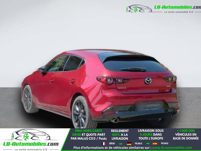 Mazda 3 2.0L e-SKYACTIV-G M Hybrid 150 ch BVM Rouge M�tallique de 2022