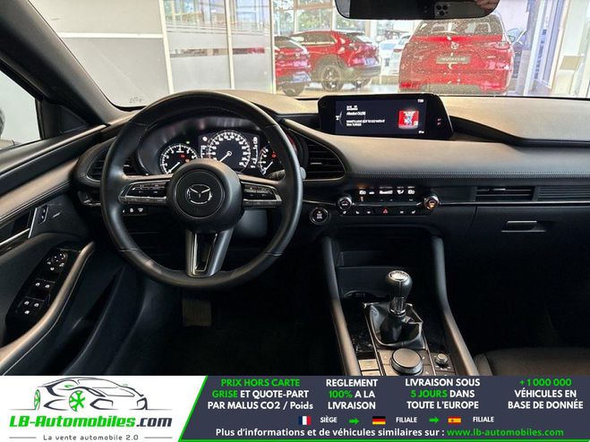 Mazda 3 2.0L e-SKYACTIV-G M Hybrid 122 ch BVM Gris de 2023
