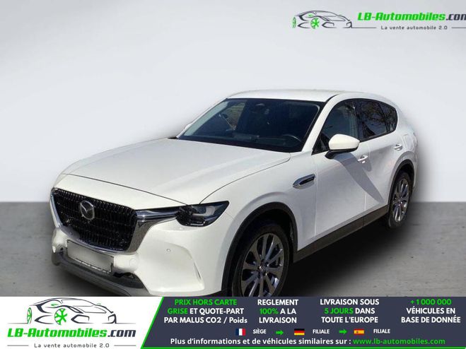 Mazda CX-60 2.5L e-SKYACTIV PHEV 327 ch 4x4 BVA Blanc de 2022