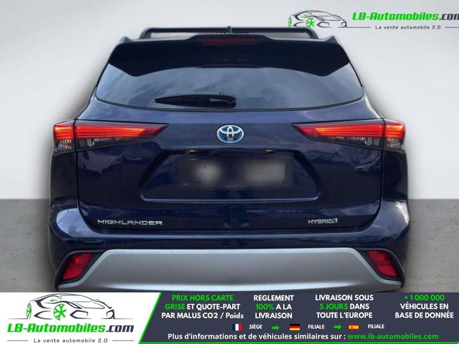 Toyota Highlander Hybride 248 ch AWD-i BVA Bleu M�tallique de 2024