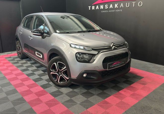 Citroen C3 BlueHDi 100 SS BVM6 Feel SECONDE MAIN R� Gris de 2022
