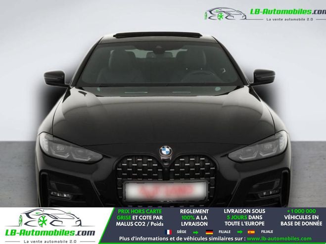 BMW Serie 4 420d 190 ch BVA Noir M�tallique de 2023