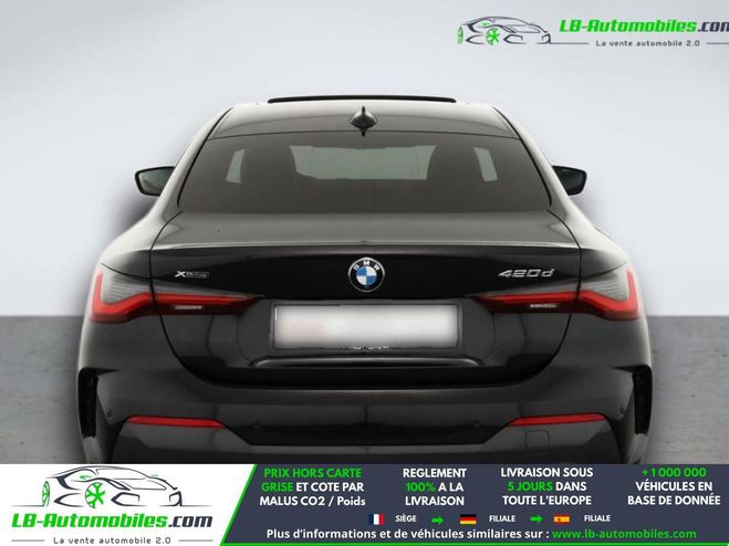 BMW Serie 4 420d 190 ch BVA Noir M�tallique de 2023