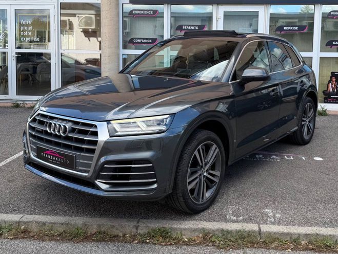 Audi Q5 2.0 TDI 163 S tronic 7 Quattro S line /  Gris de 2017