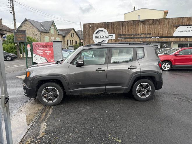 Jeep Renegade 1.4 MultiAir - 140 4x2 Limited gps   cli GRIS FONCE de 2017