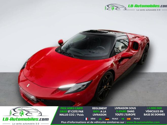 Ferrari 296 GTB 3.0 Turbo V6 Hybride 830 ch Rouge de 2022