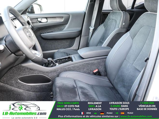 Volvo XC40 Electrique AWD 408 ch BVA Blanc M�tallique de 2022