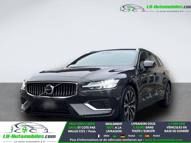 Volvo V60 T6 AWD 253 ch + 145 ch BVA Gris M�tallique de 2022