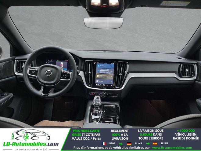 Volvo V60 T6 AWD 253 ch + 145 ch BVA Gris M�tallique de 2022