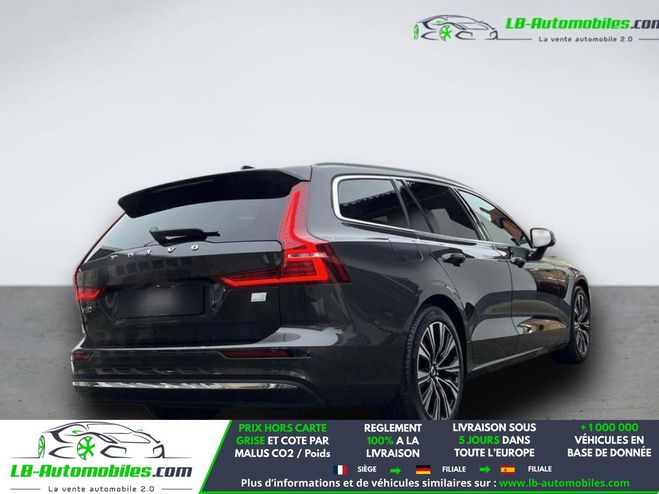 Volvo V60 T6 AWD 253 ch + 145 ch BVA Gris M�tallique de 2022