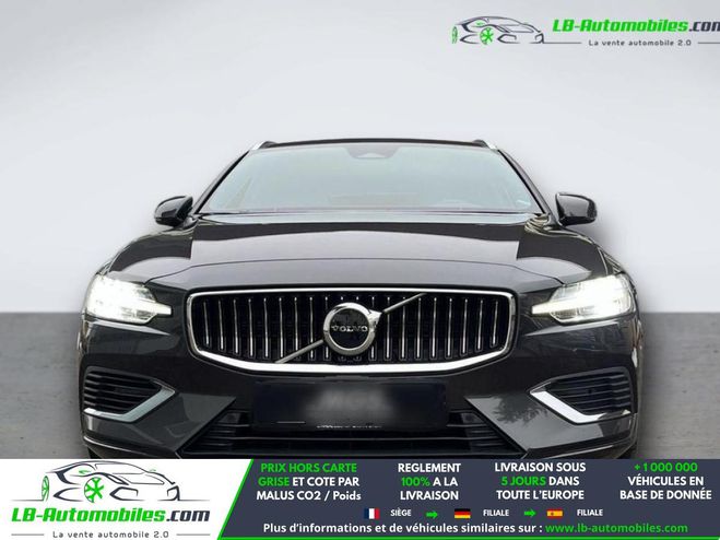 Volvo V60 T6 AWD 253 ch + 145 ch BVA Gris M�tallique de 2022