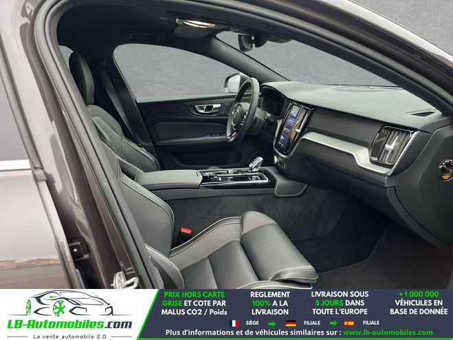 Volvo V60 T6 AWD 253 ch + 145 ch BVA Gris M�tallique de 2022