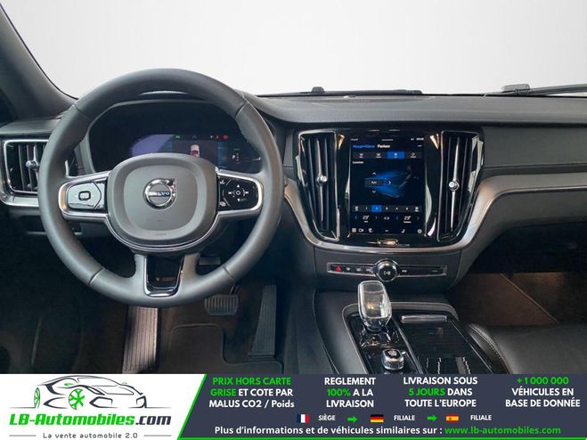 Volvo V60 T8 AWD 310 ch + 145 ch BVA Rouge M�tallique de 2022