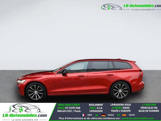 Volvo V60 T8 AWD 310 ch + 145 ch BVA Rouge M�tallique de 2022