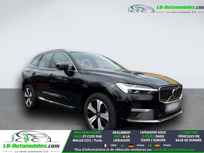 Volvo XC60 T6 AWD 253 ch + 145 ch BVA Noir de 2023