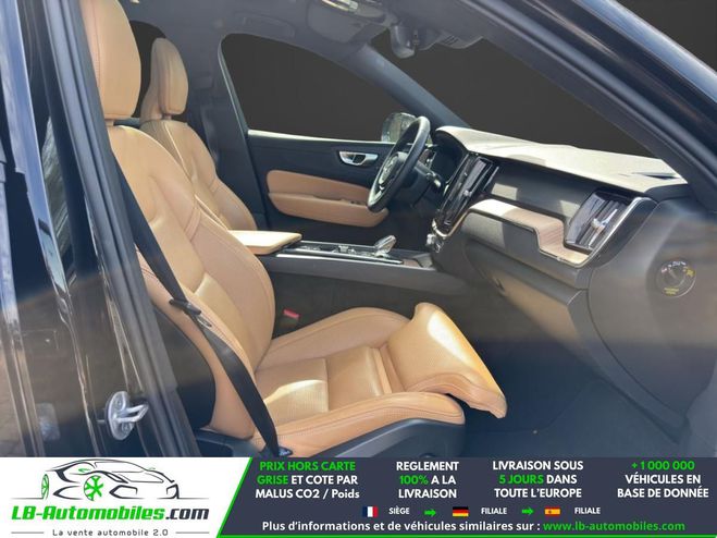 Volvo XC60 T6 AWD 253 ch + 145 ch BVA Noir de 2022