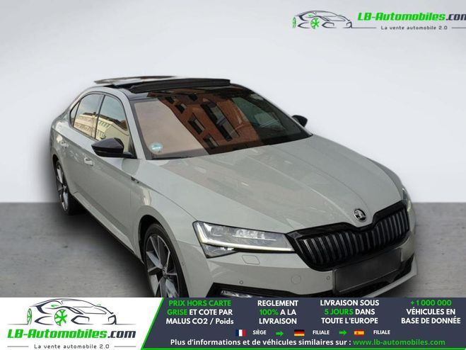 Skoda Superb 1.4 TSI PHEV 218 ch BVA Gris de 2022