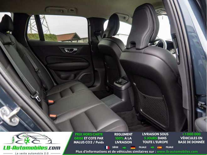 Volvo V60 T6 AWD Hybride Rechargeable 253 ch + 145 Bleu M�tallique de 2024