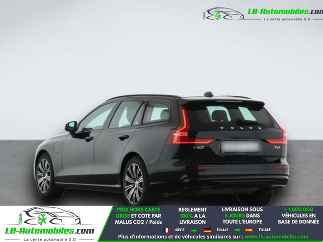Volvo V60 T6 AWD Hybride Rechargeable 253 ch + 145 Noir M�tallique de 2024