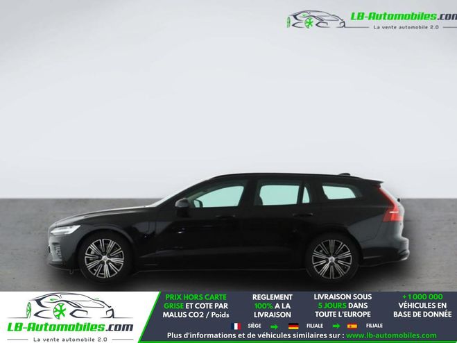 Volvo V60 T6 AWD Hybride Rechargeable 253 ch + 145 Noir M�tallique de 2024