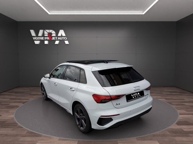 Audi A3 Sportback 45 TFSI e 245ch S line S troni Blanc de 2022