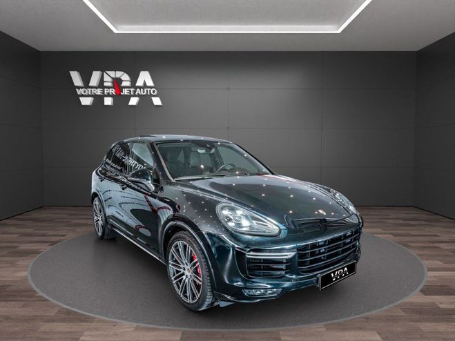 Porsche Cayenne 4.8 520ch Turbo - Toit ouvrant - Sono Bo Bleu de 2015