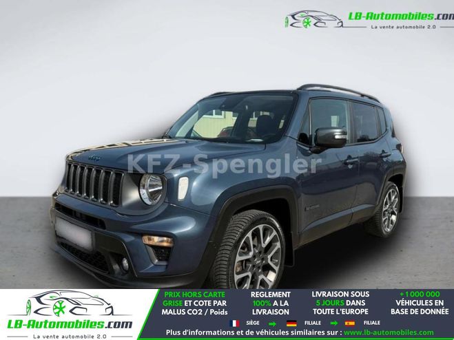 Jeep Renegade 1.3 240 ch PHEV BVA 4xe eAWD Bleu M�tallique de 2022