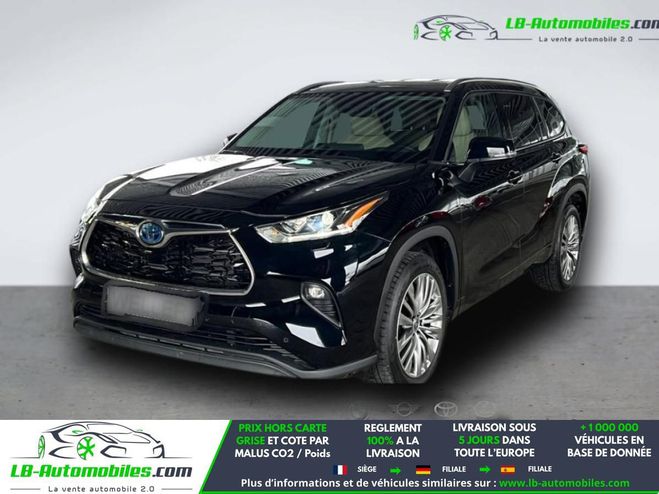 Toyota Highlander Hybride 248 ch AWD-i BVA Noir M�tallique de 2024