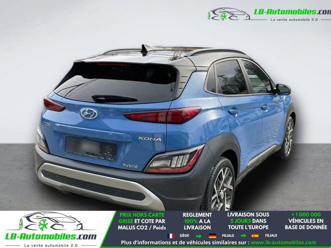 Hyundai Kona 1.6 GDi 105 Hybrid Bleu M�tallique de 2021