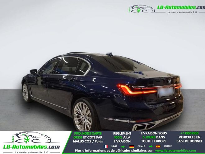 BMW Serie 7 M760Li xDrive 585 ch BVA Bleu M�tallique de 2019