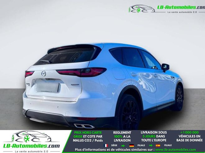 Mazda CX-60 2.5L e-SKYACTIV PHEV 327 ch 4x4 BVA Blanc de 2024