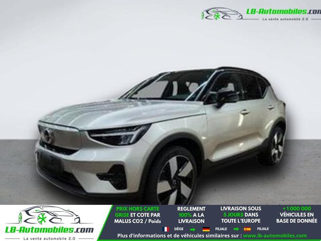Volvo XC40 Electrique AWD 408 ch BVA Argent� M�tallique de 2023