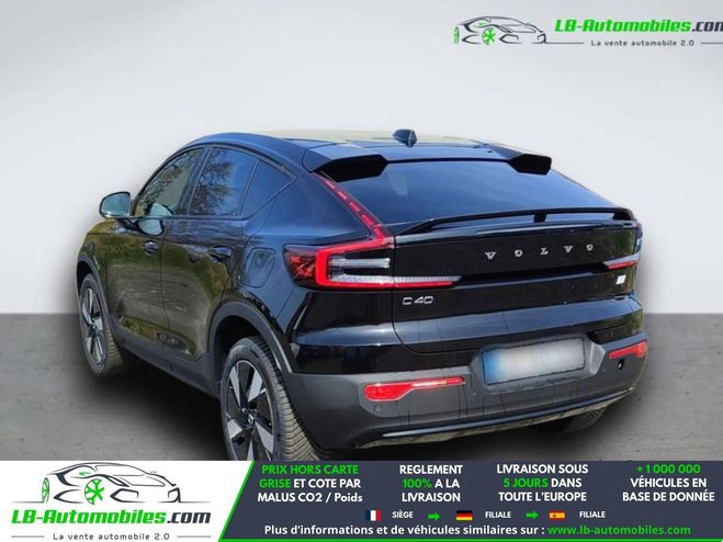 Volvo C40 Extended Range 252 ch BVA Noir M�tallique de 2024